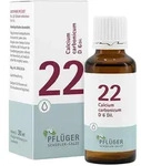 Sch&uuml;&szlig;ler-Salze Biochemie Pfl&uuml;ger 22 Calcium carbon.D 6 Tropfen