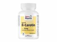 Beta Carotin Natural 15 mg Zeinpharma Weichkapseln