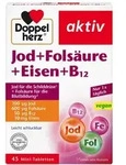 Doppelherz Jod + Fols&auml;ure + Eisen + B12 Tabletten