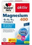 Doppelherz Magnesium 400 + B1 + B6 + B12 + Fols&auml;ure