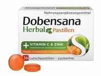 Dobensana Herbal Honig Vitamine C & Zink Pastil.