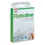 Ratioline Wundverband 7x5 cm steril