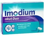 Imodium akut Duo - bei akutem Durchfall, Bl&auml;hungen & Kr&auml;mpfen