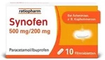 Synofen - mit Ibuprofen und Paracetamol