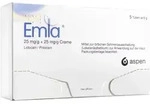 Emla 25 mg/g + 25 mg/g Creme + 12 Tegaderm