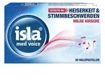 isla med voice Halspastillen bei Heiserkeit & Stimmbeschwerden