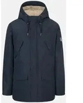Derbe Festholm Herren Winterjacke Blau Beige