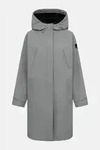 Derbe Regenjacke Damen Deutby Grau