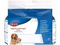 TRIXIE Hygiene Unterlage Nappy 8 Stück " "60 x 60 cm 1 Pack,