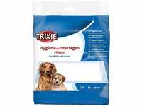 TRIXIE Hygiene Unterlage Nappy 8 Stück " "30 x 50cm 1 Pack,