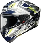 Shoei X-SPR Pro Escalate TC-2 XL - Helme & Brillen - Sport Helme & Brillen Blau