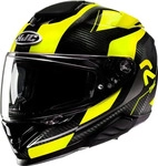 HJC RPHA71 Carbon Hamil MC-3SF M - Helme & Brillen - Motorradhelme Gelb