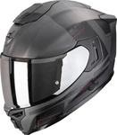 Scorpion EXO 1500 Air Dual mattsilber/schwarz/rot S - Helme & Brillen -...