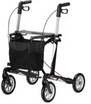 Russka Rollator Vital carbon plus 62 rubinrot