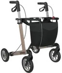 Rehasense Server L Komfort Softrad Rollator champagner