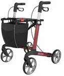 Rehasense Router M Leichtgewicht Rollator weinrot