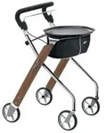 Trust Care Indoor Rollator Let's Dream Holzoptik