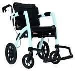 Rollz Motion 2.1 Rollator und Rollstuhl island blue