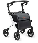 Rollz Flex 2.0 Shopper Rollator, pebble white