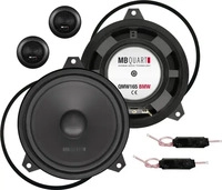 MB Quart 168-QM165-E46-BMW, MB Quart QM165 E46 BMW - 16,5 cm 2-Wege-Lautsprecher mit