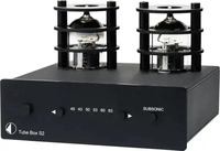 Pro-Ject Tube Box S2 MM/MC R&ouml;hren Phono-Vorverst&auml;rker, schwarz