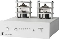 Pro-Ject Tube Box S2 MM/MC R&ouml;hren Phono-Vorverst&auml;rker, silber