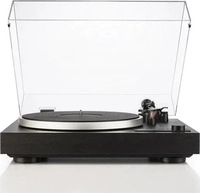 Dual CS 418 Manueller-Plattenspieler mit Ortofon 2M Red Tonabnehmer und Phone