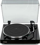 Thorens TD 204 Plattenspieler mit MM Phono Vorstufe, hochglanz schwarz