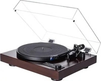 Dual CS 618Q Manueller-Plattenspieler mit Ortofon 2M Blue Tonabnehmer und Phone