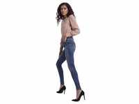 Vero Moda Sophia Jeans mit hoher Taille in blauer Waschung-XS-L30
