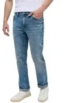 Mustang Tramper Straight Jeans in heller Used Waschung-W31 / L30