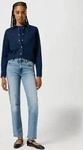 Wrangler 112356409, Wrangler Straight Jeans Straight Sunset in Frosty Silver