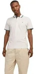 Jack & Jones Epaulos Poloshirt Slim Fit in Moonbeam-M