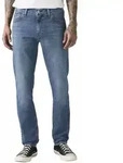 Levis 511 Jeans in Mittelblau mit Slim Fit-W31-L30