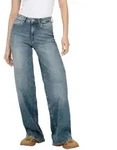ONLY Madison Blush Jeans Wide Leg in Blaugrau-XS-L34
