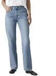 Levis 501 90er Jeans in Hellblau mit geradem Bein-W27 / L30