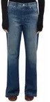 Angels Jeans Lara in Mittelblau mit Saumschlitz-D44-L30
