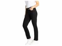 MAC Melanie Jeans Straight Leg Black Black-D34 / L30