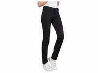 MAC Dream Jeans Straight Fit in schwarzem Black Black-D30 / L30
