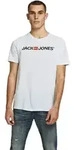 Jack & Jones Logoshirt Corp mit Kurzarm in Wei&szlig;-L