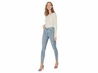 Vero Moda Sophia Jeans mit High Waist mit Destroyed Effekten-S-L30