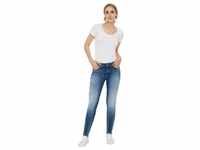 Vero Moda Damen Jeans Slim Fit LUX in blue Indigo-S-L30