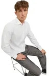 Jack & Jones Hemd Parker mit Langarm in Wei&szlig;-S