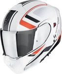 Scorpion 194-501-292-05, Scorpion Exo-930 Evo Ardens Klapphelm matt-weiss-schwarz-rot