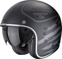 Scorpion 78-540-159-03, Scorpion Belfast Evo Dawg Jethelm matt-schwarz-silber