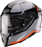 Caberg CA15026047-L, Caberg Avalon X Pure Integralhelm grau-schwarz-neonorange