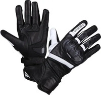 Modeka 074310-395-DL, Modeka Miako Damen sportliche Motorradhandschuhe schwarz-wei&szlig;