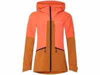 Vaude 42952, Vaude Womens Monviso Softshell Jacket Colorblock / Braun / Orange Damen