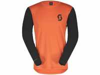 Scott S2-Z-403105-7541, Scott M Trail Vertic L/sl Shirt Colorblock / Orange Herren