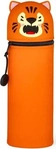LEGAMI S.p.A KA0018, LEGAMI S.p.A 2-in-1 Silicone Pencil Case - Kawaii - Tiger